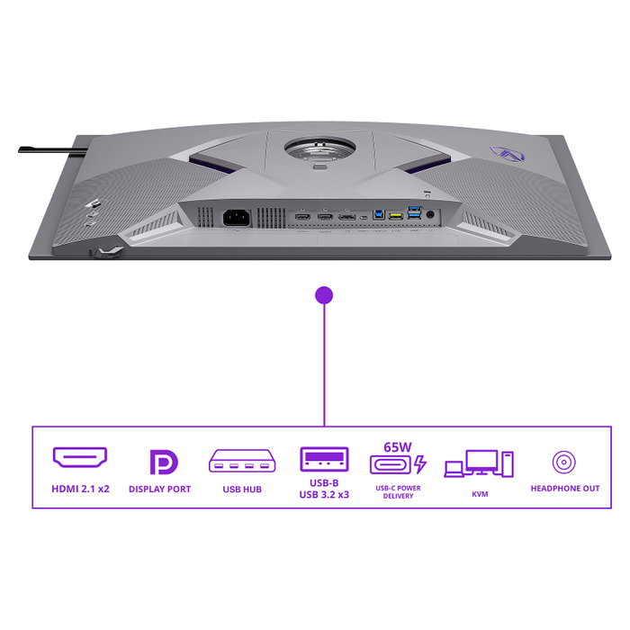 AOC AGON PRO AGP277QKDC OLED 26.5 QHD 720Hz Gris
