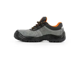 Safetop Zapatos de seguridad de serraje de cuero transpirable talla 43