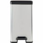 Curver Papelera Slim 25L Gris metalizado