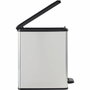 Curver Papelera Slim 25L Gris metalizado