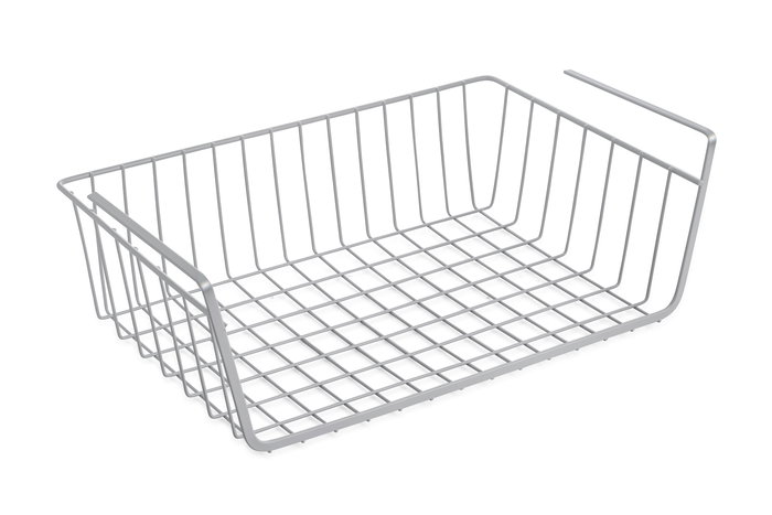 Confortime Cesta para Estante de Cocina Grey 40.5 cm (12 Unidades)
