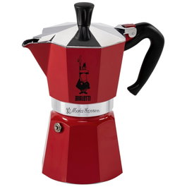 Bialetti Moka Express 6TZ Roja, 6 tazas