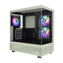 Thermaltake View 270 Plus TG ARGB - Caja de PC ATX con Panel Lateral de Cristal Templado, Ventilador ARGB Incluido - CA-1Y7-00MEWN-01 Green