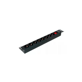 Phasak Regleta 8 tomas 1U con interruptor PP 1011
