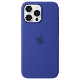 Apple funda iphone 16 pro max silicone with magsafe - azul ultramar