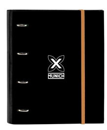 Carpeta de anillas Munich Lagoon Negro 27 x 32 x 3.5 cm