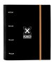 Carpeta de anillas Munich Lagoon Negro 27 x 32 x 3.5 cm