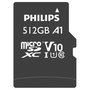 Philips MicroSDXC Card 512GB con adaptador