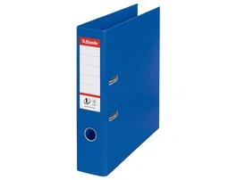 Esselte Archivador de palanca N 1 DIN A4 Azul Lomo 75 mm
