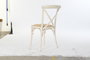 DKD Home Decor Silla Crossback Madera y Ratán Decape