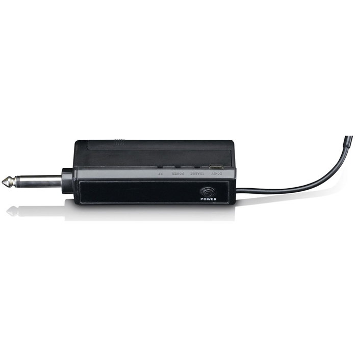 Lenco MCW-020BK Set de 2 Micrófonos Inalámbricos y Receptor Negro