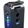 Lenco MCW-020BK Set de 2 Micrófonos Inalámbricos y Receptor Negro