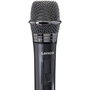 Lenco MCW-020BK Set de 2 Micrófonos Inalámbricos y Receptor Negro