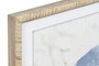 DKD Home Decor Cuadro Mediterraneo Azul Beige 2.5 x 60 x 45 cm (4 Unidades)