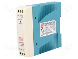 MEAN WELL MDR-10-24 Alimentador de impulso 10W 24VDC