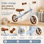 Toimsa Bicicleta sin Pedales 10" Azul Vintage (2-3 años)