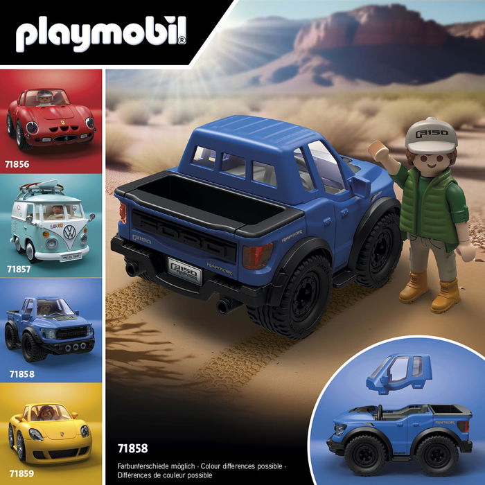Playmobil Ford F-150 Raptor 71858 Camión Todoterreno para Niños +5 Años