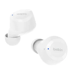 Belkin SoundForm Bolt Auriculares Inalámbricos Intrauditivos Bluetooth Blanco para Llamadas, Música y Deporte