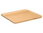 Kinvara Bandeja Cuadrada Bambu 30x30 cm Natural (Set de 12)
