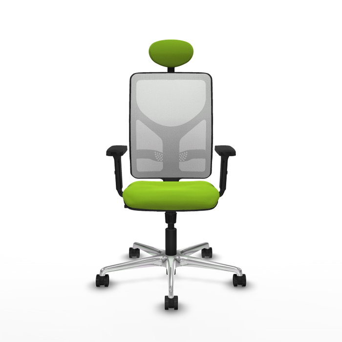 PIQUERAS Y CRESPO Silla de oficina Motilla con mecanismo Sincro, Pistacho y Blanco PIQUERAS Y CRESPO Silla de oficina Motilla con mecanismo Sincro, Pistacho y Blanco