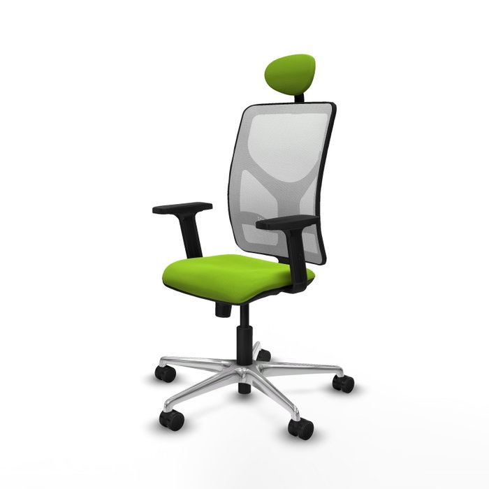 PIQUERAS Y CRESPO Silla de oficina Motilla con mecanismo Sincro, Pistacho y Blanco PIQUERAS Y CRESPO Silla de oficina Motilla con mecanismo Sincro, Pistacho y Blanco