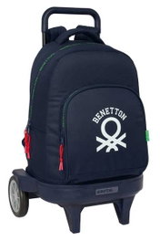 Safta Mochila con Ruedas Compact Evolution Benetton Together