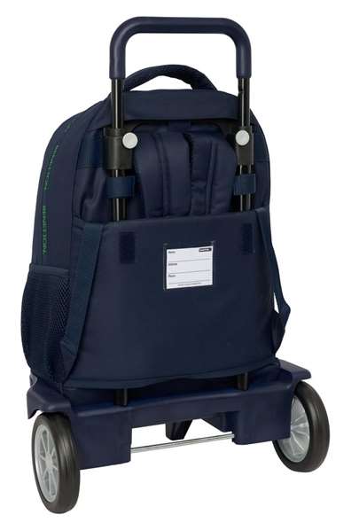 Benetton Mochila "Together" Grande con Ruedas Compacta Extensible 33x45x22cm