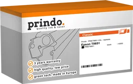Prindo PRIET8651 Classic XXL Cartucho de Tinta Negro