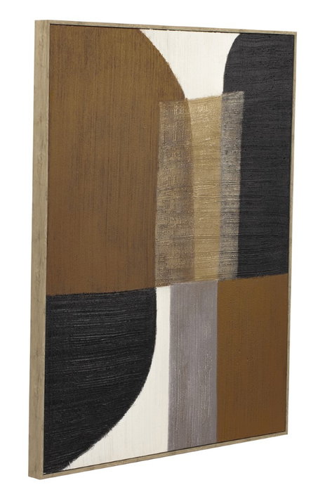 DKD Home Decor Cuadro Yute y PS Abstracto Surtido de 2 Piezas DKD Home Decor Cuadro Yute y PS Abstracto Surtido de 2 Piezas