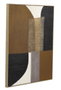 DKD Home Decor Cuadro Yute y PS Abstracto Surtido de 2 Piezas