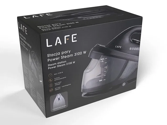 Lafe Power Steam LAFZEL47789 negro