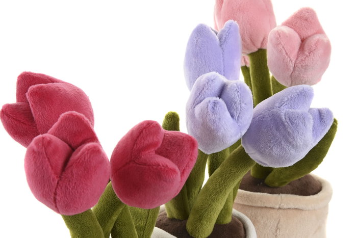 DKD Home Decor Peluche Rosa Lila Gris Beige Poliester 10 x 24 x 20 cm DKD Home Decor Peluche Rosa Lila Gris Beige Poliester 10 x 24 x 20 cm
