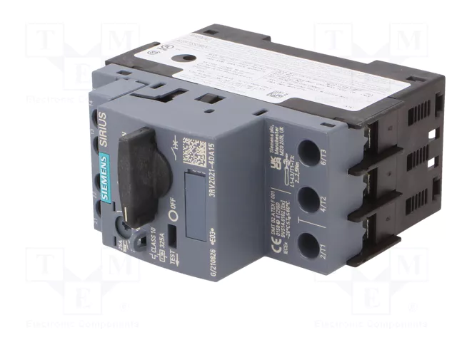 SIEMENS 3RV2021-4DA15 Interruptor motorizado 11kW 18...25A