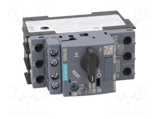 SIEMENS 3RV2021-4DA15 Interruptor motorizado 11kW 18...25A