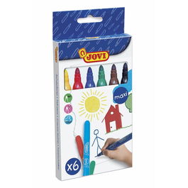 Jovi Rotuladores Maxi 135 mm Colores Surtidos Estuche 6 Unidades