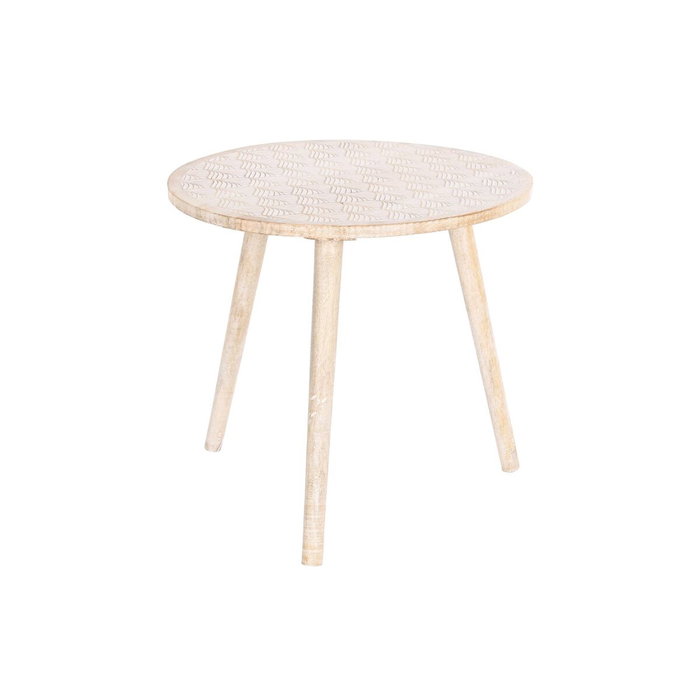 DKD Home Decor Mesita Auxiliar Mango Mandala PIKOH