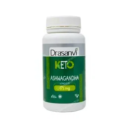 DRASANVI Ashwagandha 60 Cápsulas | Complemento Alimenticio para Relajación y Bienestar | Con Withanólidos | Apto Vegano y Sin Gluten