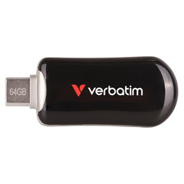 Verbatim Plectra Black 64 GB USB-C Flash Drive
