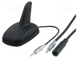 PER.PIC. Antena Shark Universal AM/FM con cable de 4,5 m