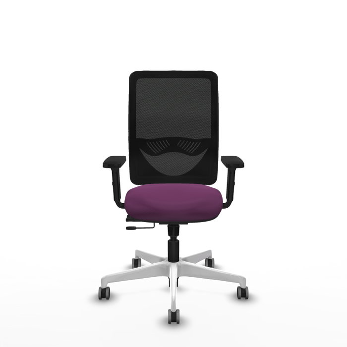 PIQUERAS Y CRESPO Silla de oficina Zulema Morado/Negro con mecanismo Sincro/Traslack PIQUERAS Y CRESPO Silla de oficina Zulema Morado/Negro con mecanismo Sincro/Traslack