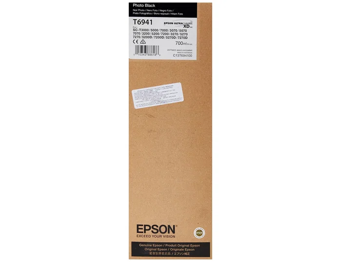 Epson T6941 Cartucho de Tinta Negro Foto 700 ml