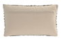 DKD Home Decor Cojín Algodón Poliéster 50x30 Beige Hecho a Mano
