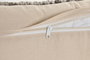 DKD Home Decor Cojín Algodón Poliéster 50x30 Beige Hecho a Mano