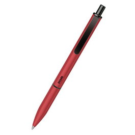 Boligrafo Dohe Retractil Elegance 1,0 Mm (Tinta Azul) Burdeos Blister De 4