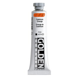 Golden Heavy Body Acrílico Naranja Cadmio 59 ml