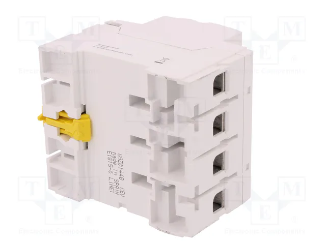 SCHNEIDER ELECTRIC Interruptor diferencial ACTI9 RCD 4 polos 40A 30mA SCHNEIDER ELECTRIC Interruptor diferencial ACTI9 RCD 4 polos 40A 30mA