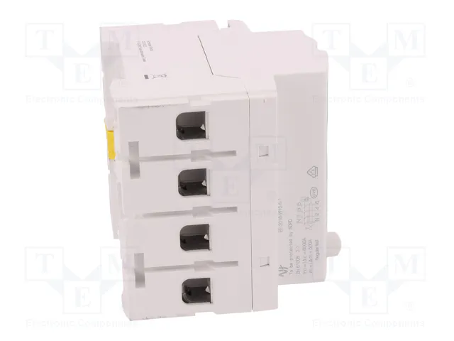 SCHNEIDER ELECTRIC Interruptor diferencial ACTI9 RCD 4 polos 40A 30mA SCHNEIDER ELECTRIC Interruptor diferencial ACTI9 RCD 4 polos 40A 30mA