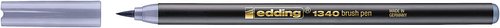 Rotulador Fibra Edding 1340 Brushpen Gris Plata (Set de 10) Rotulador Fibra Edding 1340 Brushpen Gris Plata (Set de 10)
