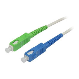 Synergy21 Cable de Fibra Óptica Monomodo OS2 SC/SC APC 5m, 9/125um, LSZH, Patchcord S215623