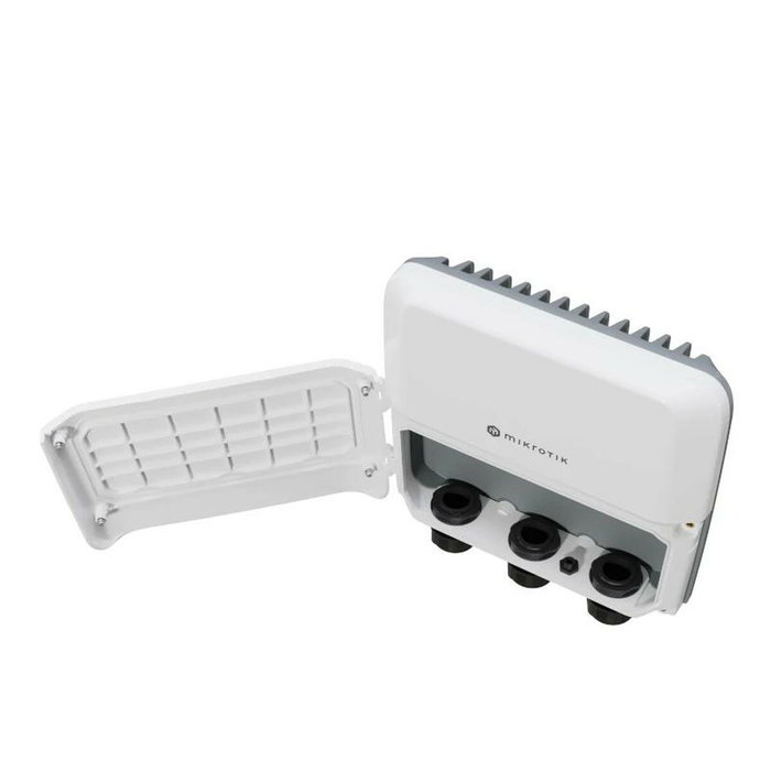 MikroTik RB5009UPr+S+OUT Router Blanco con 2.5G y Gigabit Ethernet